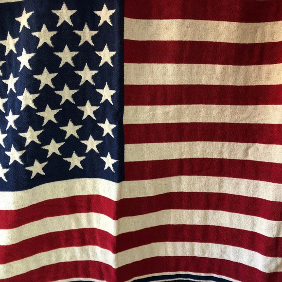 US Flag with Pledge of Allegiance Blanket The Rio - Picture 6 of 6